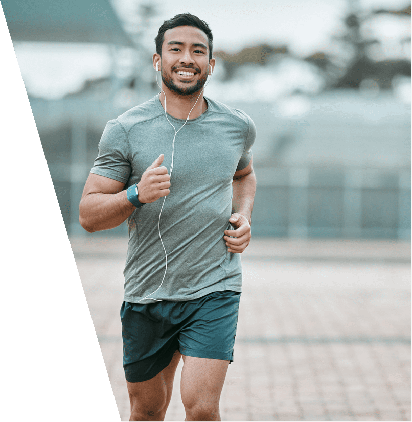Returning to to a run after a hip surgery and recovery